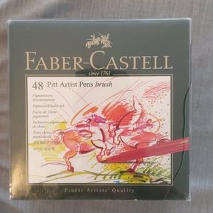 Faber castell 48 pitt brush pens